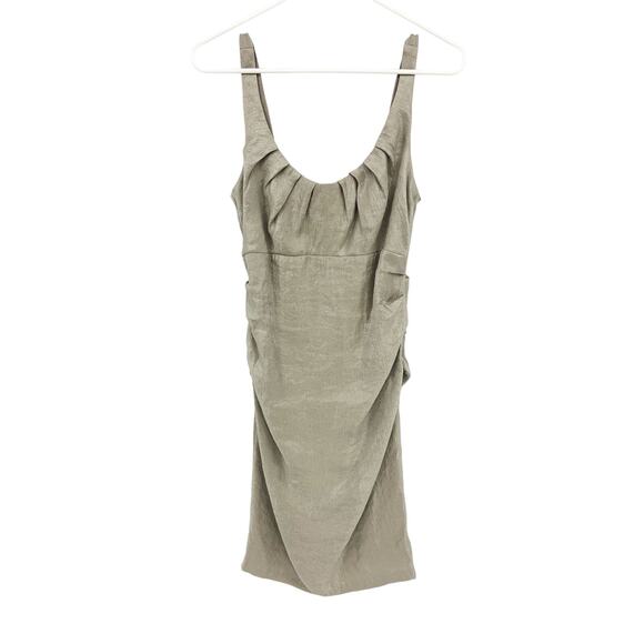 Suzi Chin for Maggy Boutique Mini Bodycon Dress Sleeveless Back Zip Size 6 - Picture 1 of 6